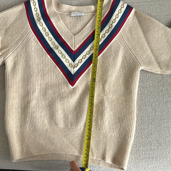 Gifts for Her 🎁 🇫🇷✨Sandro Size 0 Sweater - Picture 12 of 16